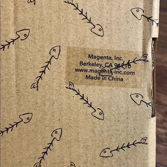 Rae Dunn Mugs Ceramic CAT DAD & MEOW Set New - Picture 7 of 8